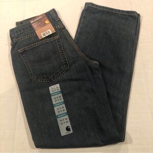 Carhartt Men’s 31X32 Relaxed Fit Holter Denim Blue Jeans 101483 968